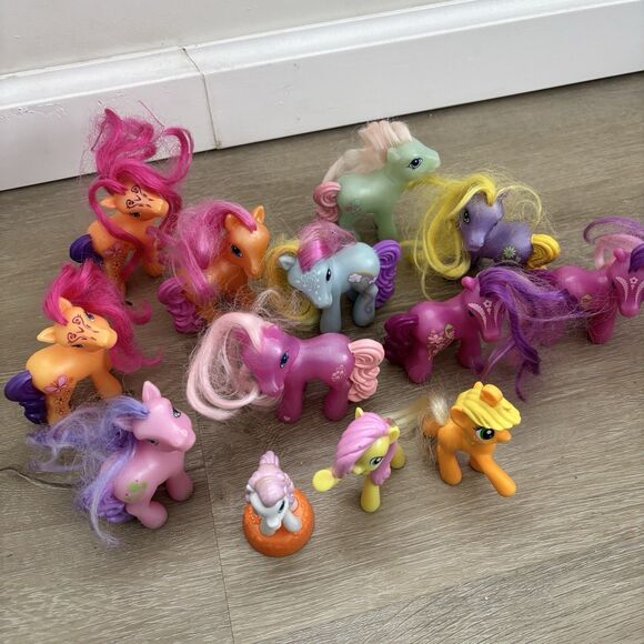 MLP My Little Pony McDonalds G3 G4 Lot 13 Figures Brushable Hair Limited Edition - Picture 2 of 10